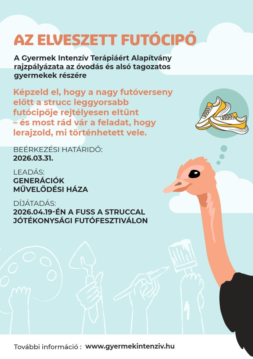 Fuss2026 Rajzpalyazat plakát